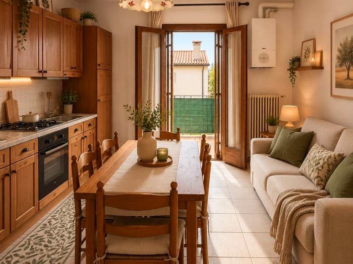 Appartamento bilocale in vendita in Via Roma, Massanzago Ca' Baglioni, Massanzago