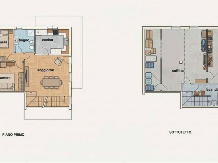 Appartamento trilocale in vendita in via Silvio Sancisi, Santarcangelo, Santarcangelo di Romagna