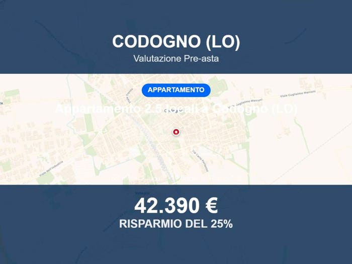 Appartamento bilocale in vendita in Via Garibaldi, Centro, Codogno