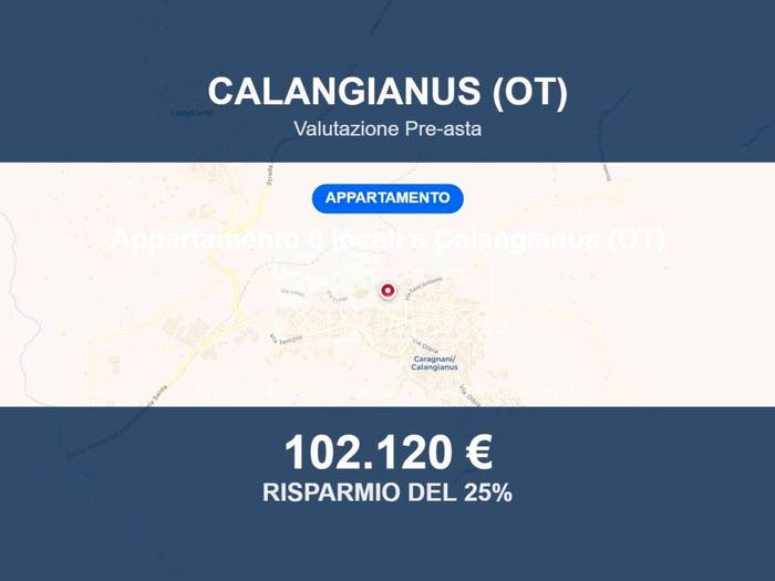 Appartamento quadrilocale in vendita in Via Coldilana, Calangianus