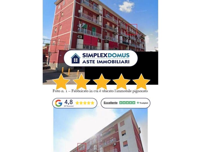 Appartamento trilocale in vendita in Via Nazionale delle Puglie, Arpino, Casoria