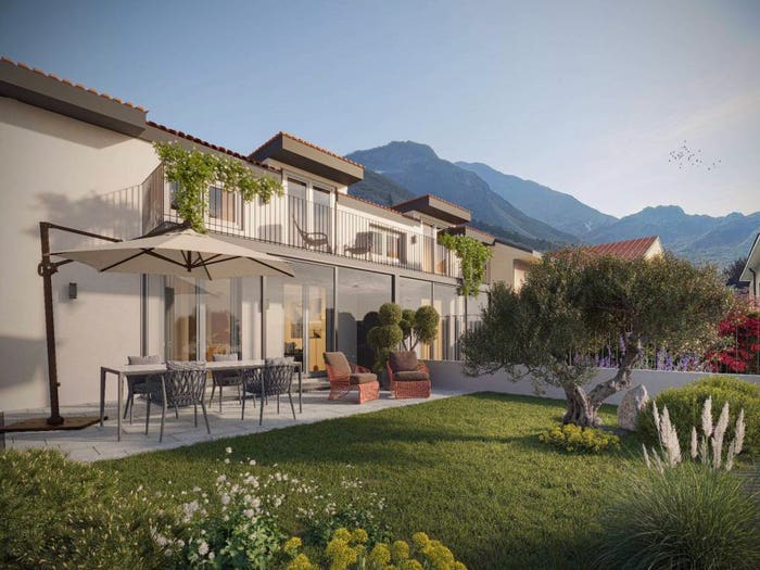 Appartamento trilocale in vendita in Via Volone, Olate, Lecco