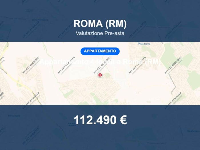 Appartamento quadrilocale in vendita in Via Caccamo, Borghesiana Finocchio Rocca Cencia, Roma