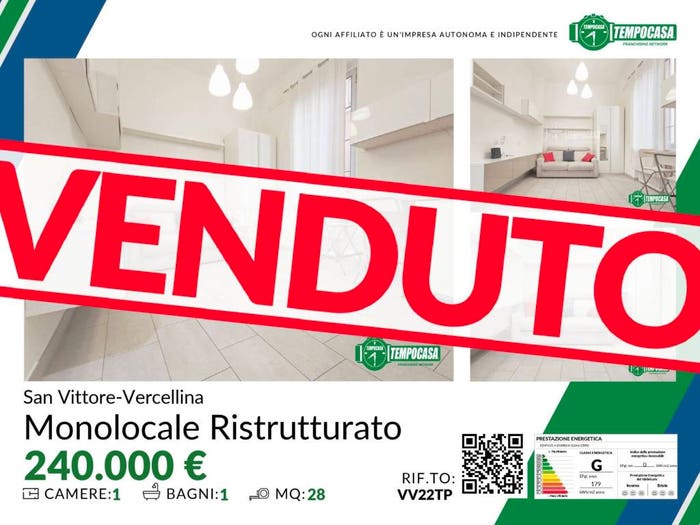 Appartamento monolocale in vendita in Viale di Porta Vercellina, Vercelli Wagner, Milano