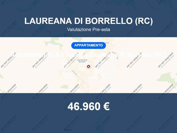 Appartamento con 5 locali in vendita in Via Luigi Cadorna, Laureana di Borrello