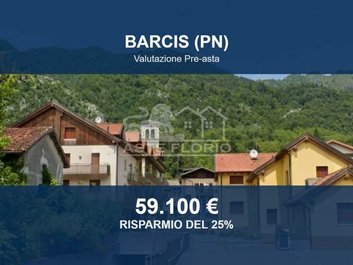 Appartamento trilocale in vendita in Via Piazzetta Cesare Battisti, Centro, Barcis