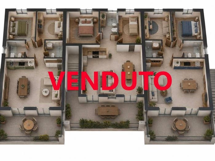 Appartamento trilocale in vendita in Via Seriola, Ospitaletto