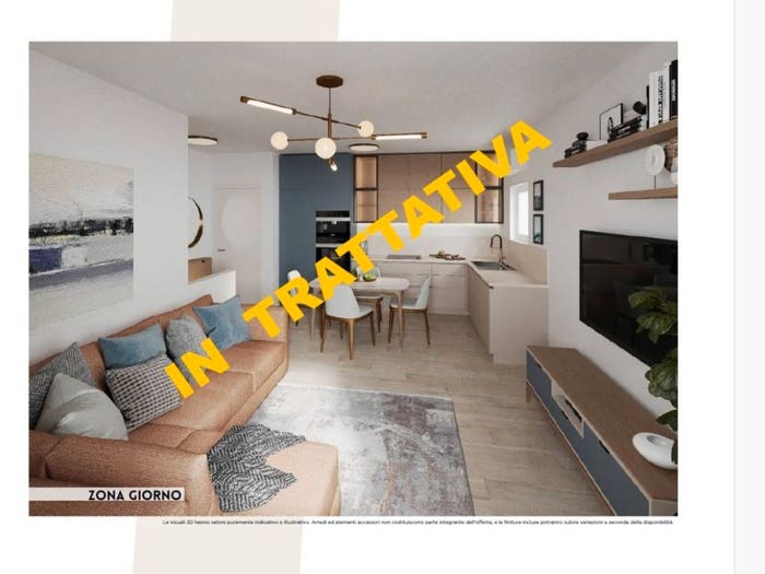 Appartamento trilocale in vendita in Via Dante Alighieri, Rivignano, Rivignano Teor