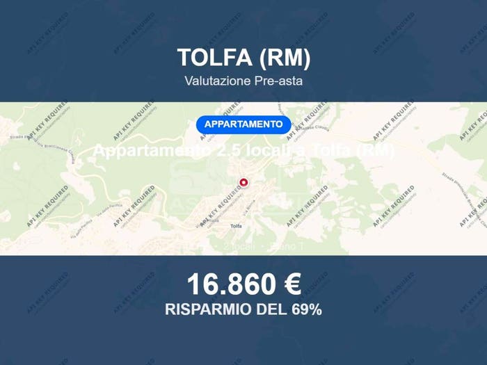 Appartamento bilocale in vendita in Via del Mattatoio, Centro, Tolfa