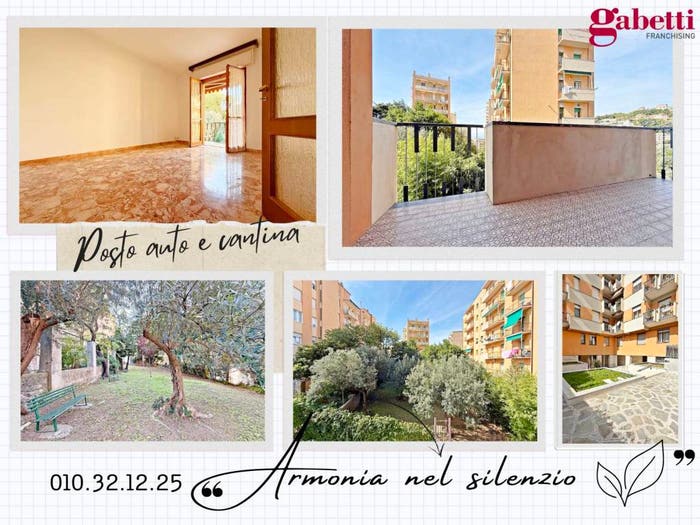 Appartamento con 6 locali in vendita in Via Carlo Dalmazio Minoretti, Borgoratti, Genova