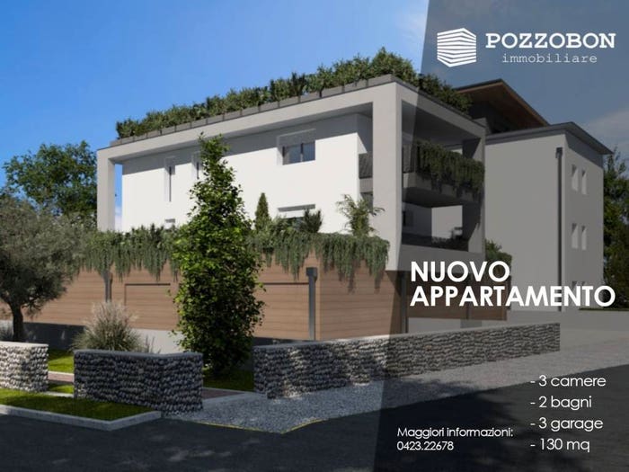 Appartamento quadrilocale in vendita in Viale d'Amore, Centro, Montebelluna