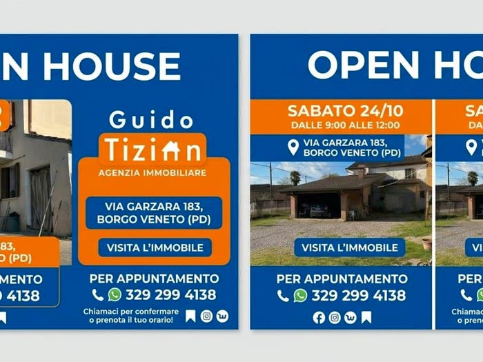 Casa trilocale in vendita in Via Garzara, Saletto, Borgo Veneto