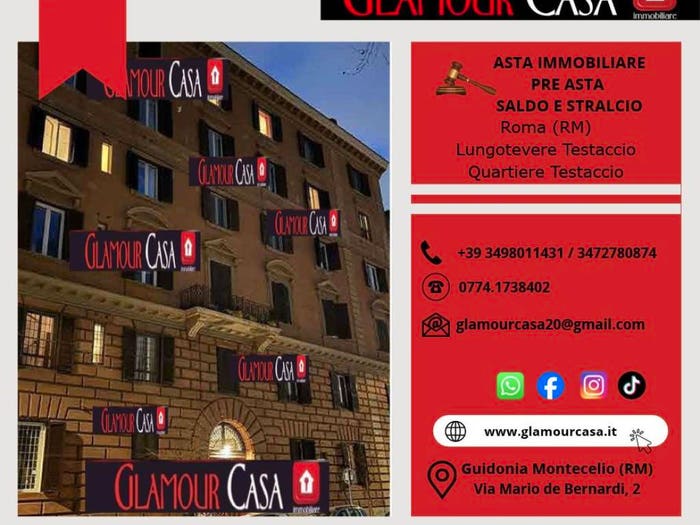 Appartamento trilocale in vendita in Lungotevere Testaccio, Testaccio, Roma