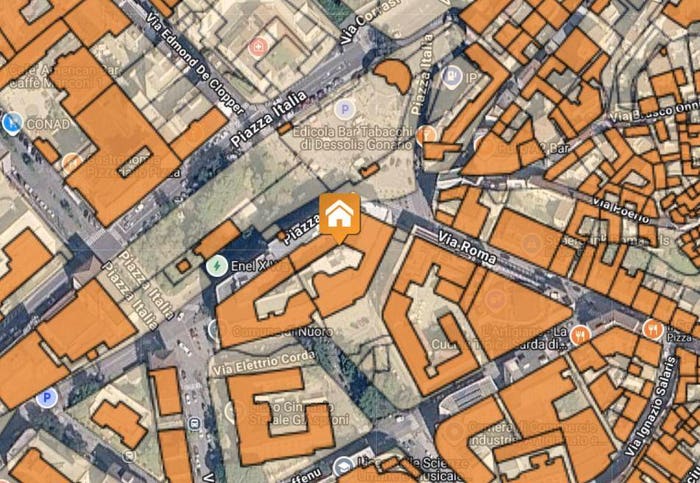 Appartamento quadrilocale in vendita in Via Sant'emiliano, Centro, Nuoro
