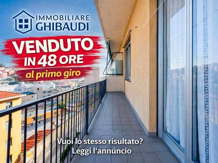 Appartamento quadrilocale in vendita in Via Brigata Salerno, Sturla, Genova
