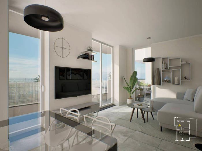 Appartamento trilocale in vendita in Via Aurelia, Centro, Pietra Ligure