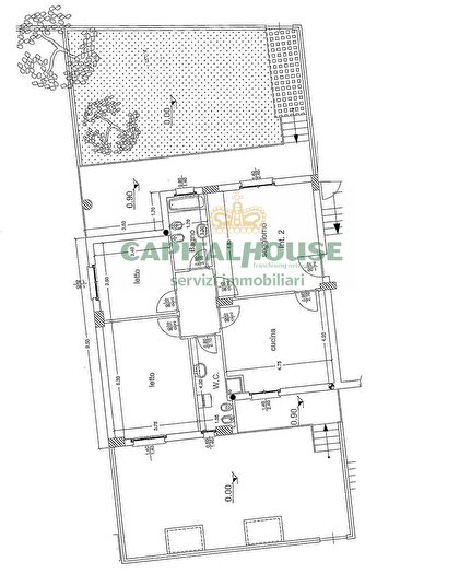Appartamento trilocale in vendita in Via Trieste, San Nicola La Strada