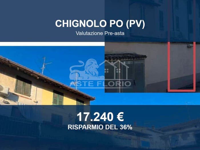 Appartamento trilocale in vendita in Via Garibaldi, Centro, Chignolo Po