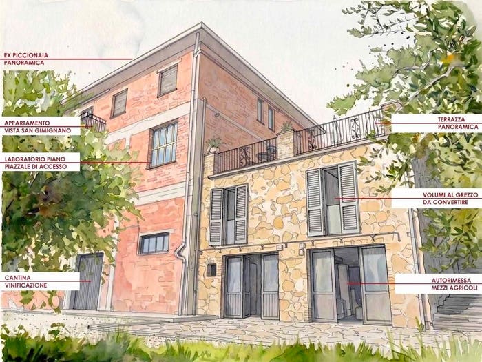 Casa con 6 locali in vendita in bagnano, Sciano San Donnino Tavolese, Certaldo