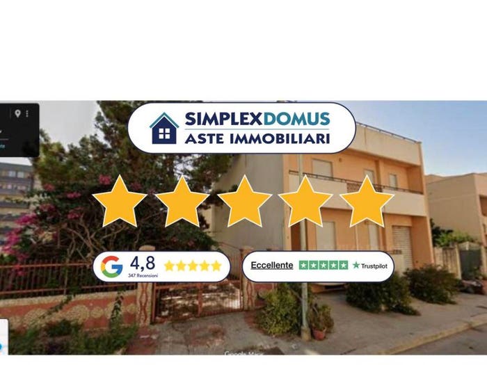 Appartamento quadrilocale in vendita in Via Tersicore, Centro, Trapani