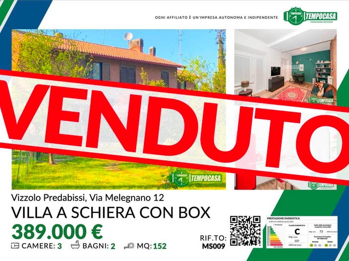 Casa quadrilocale in vendita in Via Melegnano, Vizzolo Predabissi