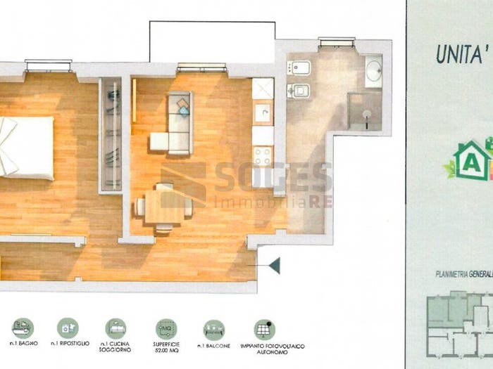 Appartamento bilocale in vendita in Piazza Puccini, Porta al Prato San Jacopino, Firenze