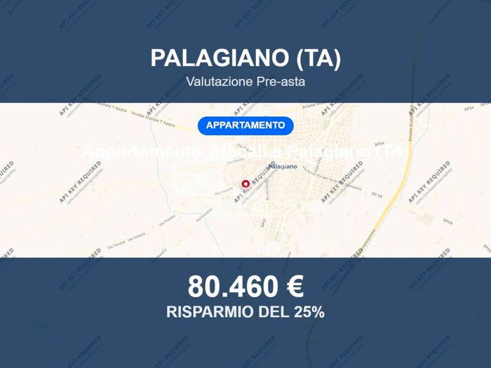 Appartamento con 6 locali in vendita in Via Macello B, Palagiano