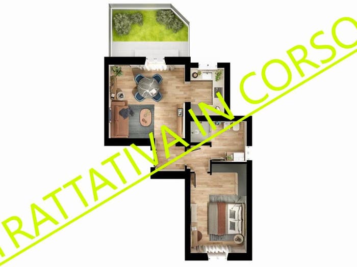 Appartamento bilocale in vendita in Via Amerigo Vespucci, Flora, Legnano