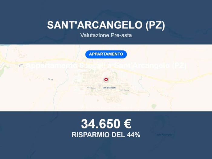 Appartamento con 5 locali in vendita in Via Alcide De Gasperi snc, Sant'Arcangelo