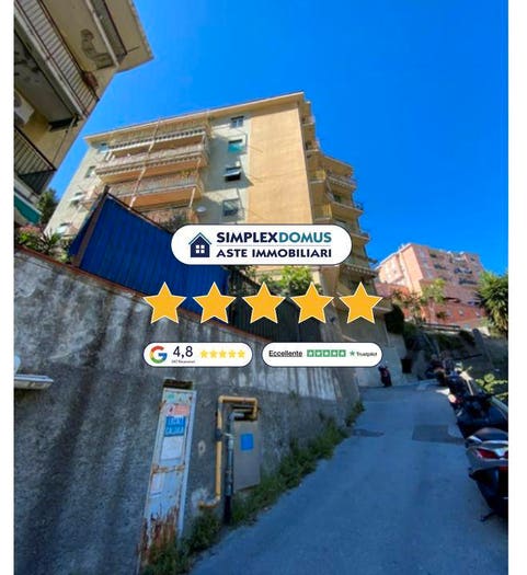 Appartamento trilocale in vendita in Pasquale Berghini, San Fruttuoso, Genova