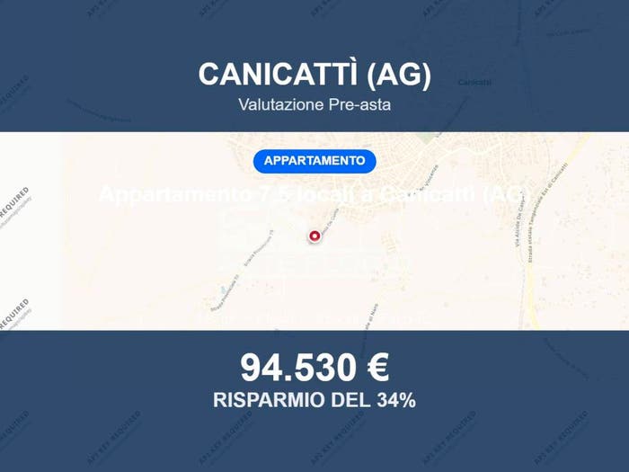 Appartamento con 6 locali in vendita in Via avv G Alaimo, Canicattì