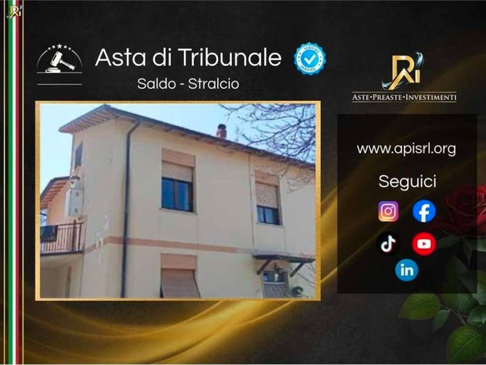 Appartamento quadrilocale in vendita in Via Valli, Fiuggi