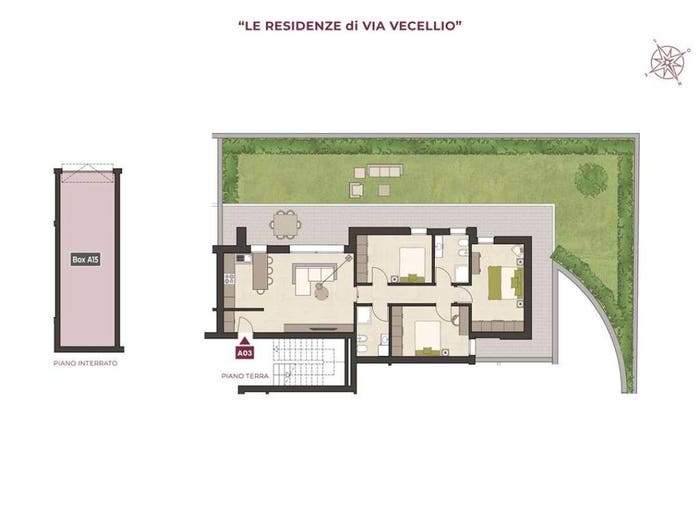 Appartamento quadrilocale in vendita in Via Vecellio, Quartirolo Meloni, Carpi