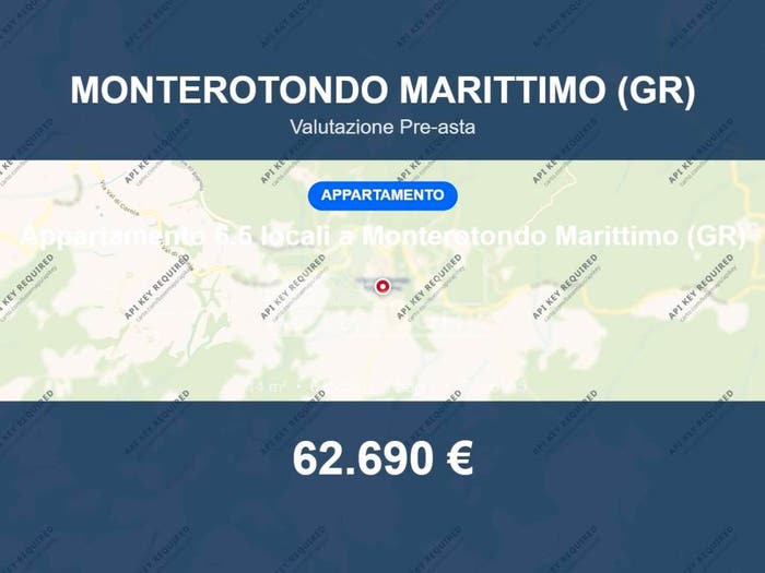 Appartamento con 6 locali in vendita in via Licurgo Bardelloni, Centro, Monterotondo Marittimo