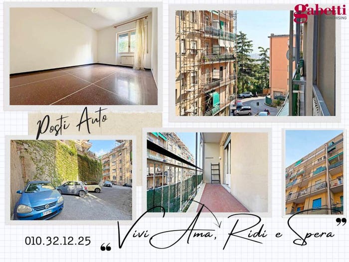 Appartamento con 6 locali in vendita in Via Giovanni Gribodo, Marassi, Genova