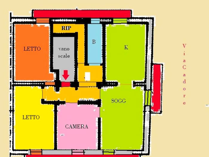 Appartamento quadrilocale in vendita in Piazza Roma, Nicastro Sambiase, Lamezia Terme