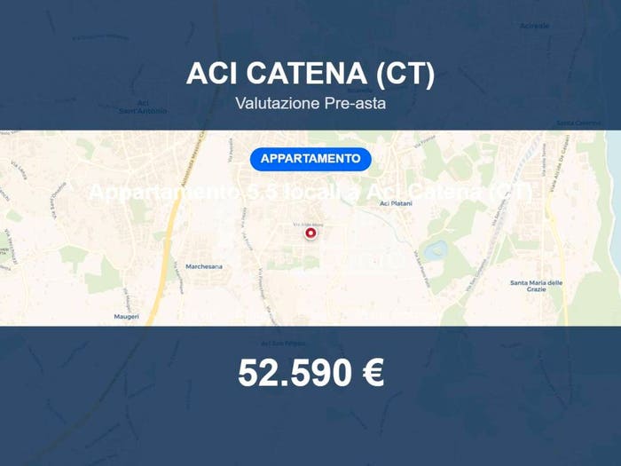 Appartamento con 5 locali in vendita in Via Giacomo Matteotti, Centro, Aci Catena