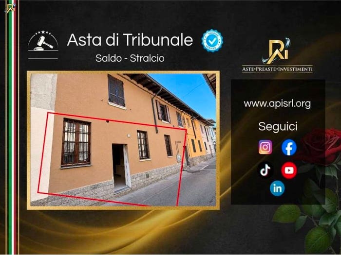 Appartamento bilocale in vendita in Via San Dionigi, Centro, Cassano d'Adda