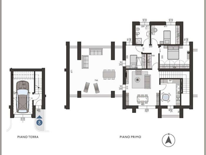 Casa quadrilocale in vendita in Via roma, Migliarina Budrione, Carpi