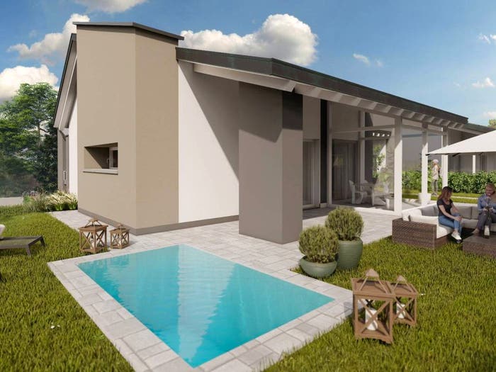 Casa quadrilocale in vendita in Via Paladini, Centro, Barzanò