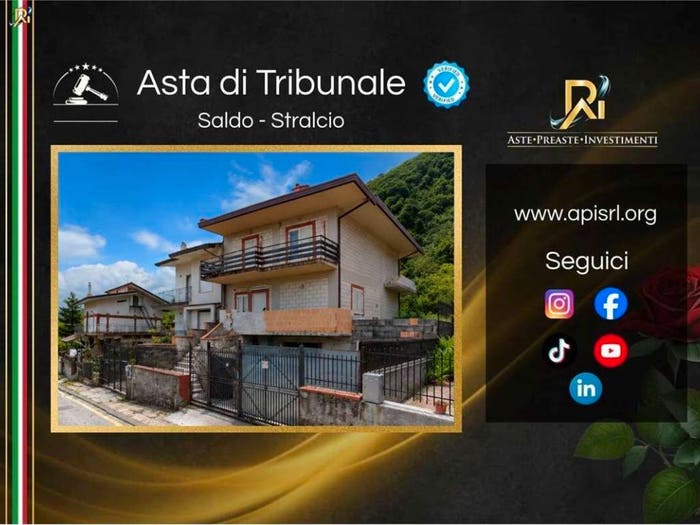 Appartamento con 5 locali in vendita in Via Giovanni Falcone, Centro, Pietrastornina