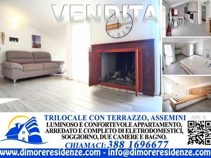 Casa trilocale in vendita in Centro, Assemini