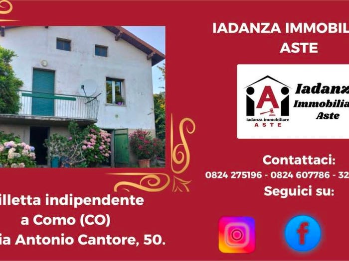 Casa quadrilocale in vendita in Via antonio Cantore, Civiglio, Como