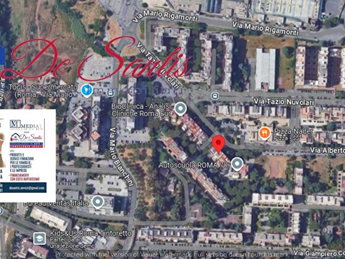 Appartamento quadrilocale in vendita in Via Alberto Ascari, Roma, Roma