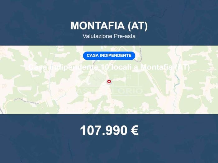 Casa con 6 locali in vendita in Via Mesteo, Montafia