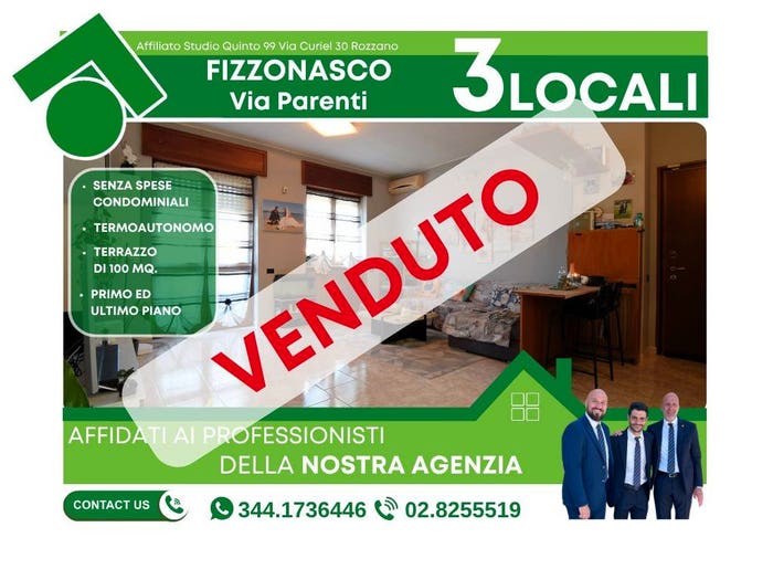 Appartamento trilocale in vendita in Via N Parenti, Fizzonasco, Pieve Emanuele