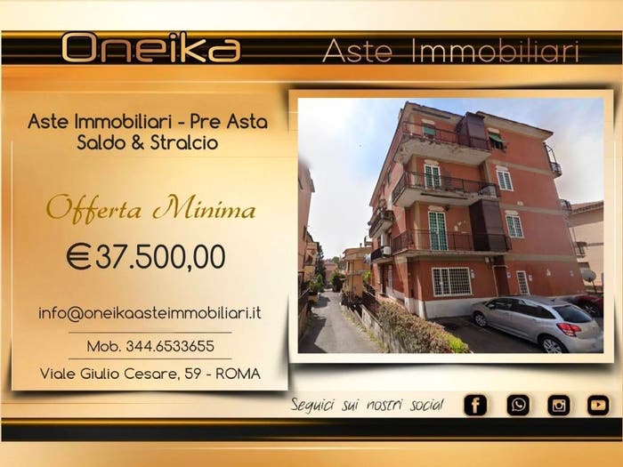 Appartamento trilocale in vendita in Via Veientana Vetere, Labaro, Roma