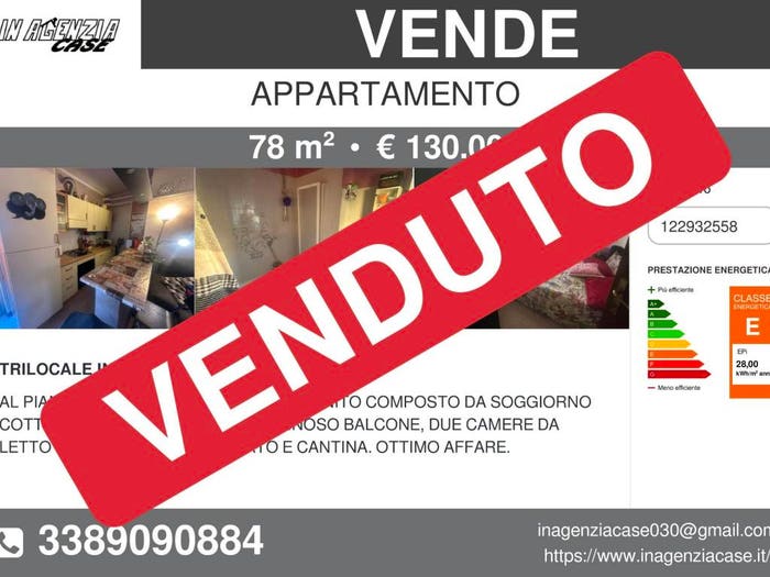 Appartamento trilocale in vendita in Viale della Rimembranza, Centro, Ghedi