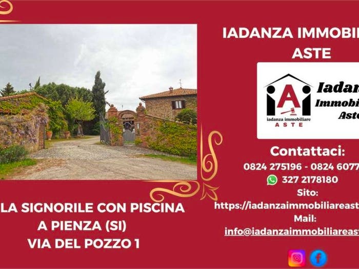Casa con 6 locali in vendita in Via del Pozzo, Centro, Pienza