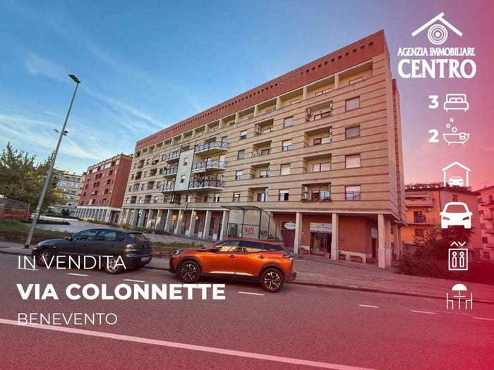 Appartamento quadrilocale in vendita in Via Colonnette, Mulini Porta Rufina, Benevento
